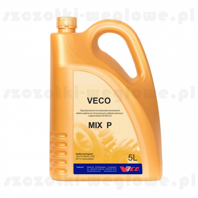 Olej do silników dwusuwowych VECO MIX P 5 litrów